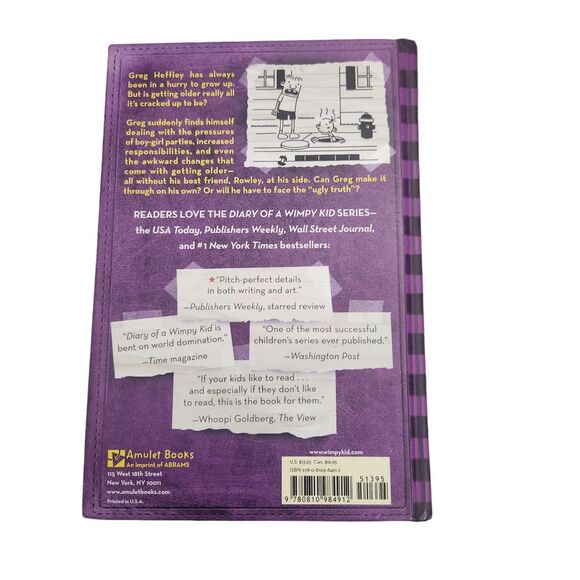 DIARY Of A WIMPY KID BOOKS LOT Of 9 HARDCOVER By JEFF KINNEY HB YA CLASSROOM - Picture 2 of 16